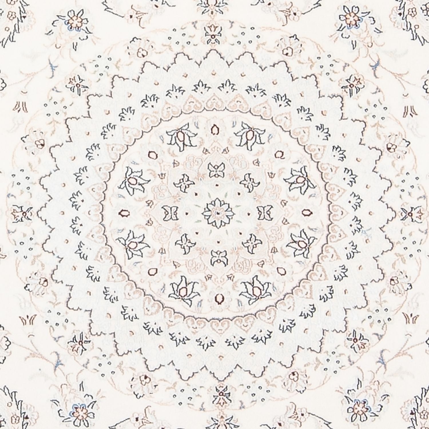 Alfombra Persa - Nain - Prima - 236 x 170 cm - crema
