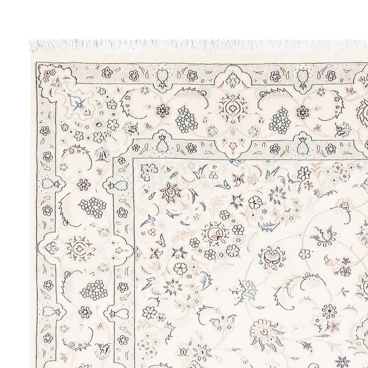 Alfombra Persa - Nain - Prima - 236 x 170 cm - crema