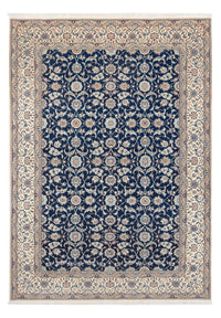 Alfombra Persa - Nain - Prima - 240 x 165 cm - azul oscuro