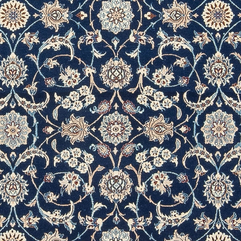 Alfombra Persa - Nain - Prima - 240 x 165 cm - azul oscuro