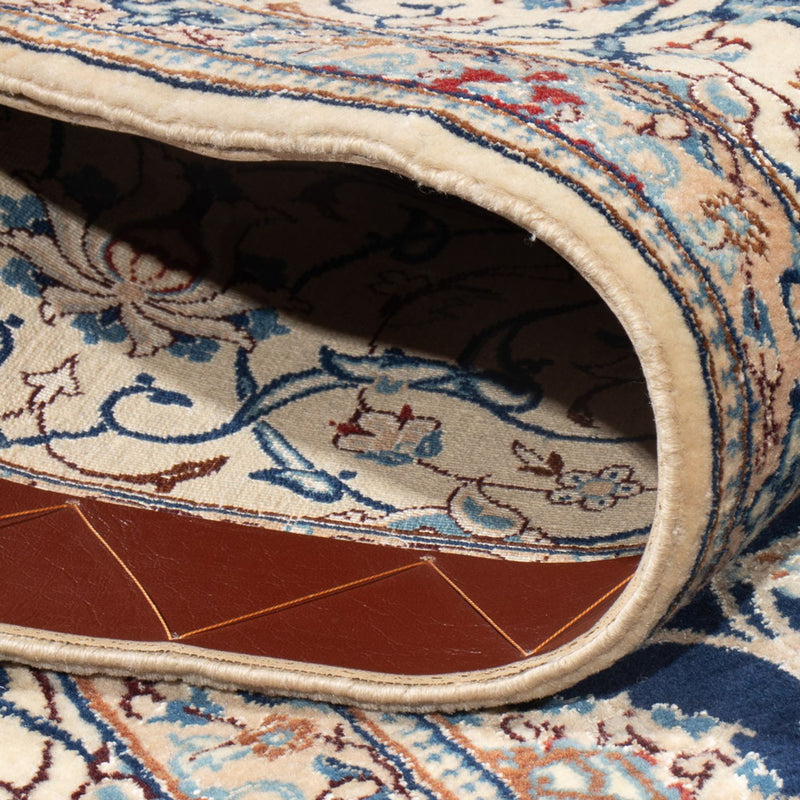 Alfombra Persa - Nain - Prima - 240 x 165 cm - azul oscuro