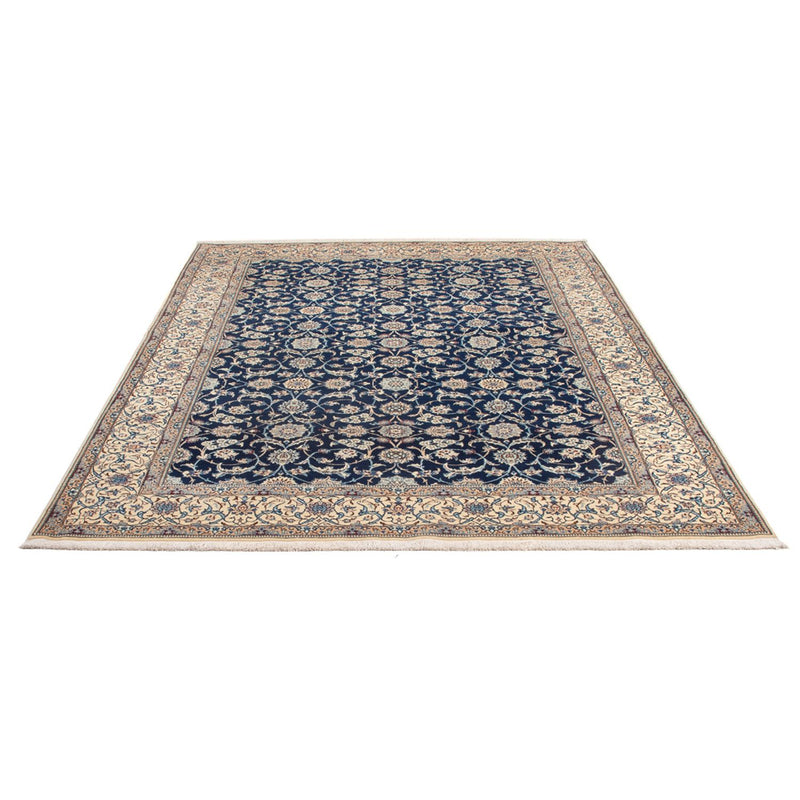 Alfombra Persa - Nain - Prima - 240 x 165 cm - azul oscuro