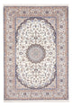Nain - 6La Alfombra 152x235cm - Alfombra persa - crema