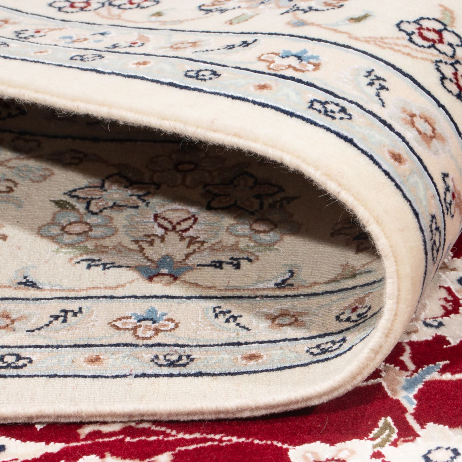 Alfombra Persa - Nain - Prima - 195 x 155 cm - rojo