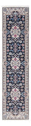 Alfombra de pasillo Alfombra Persa - Nain - Prima - 196 x 50 cm - azul oscuro