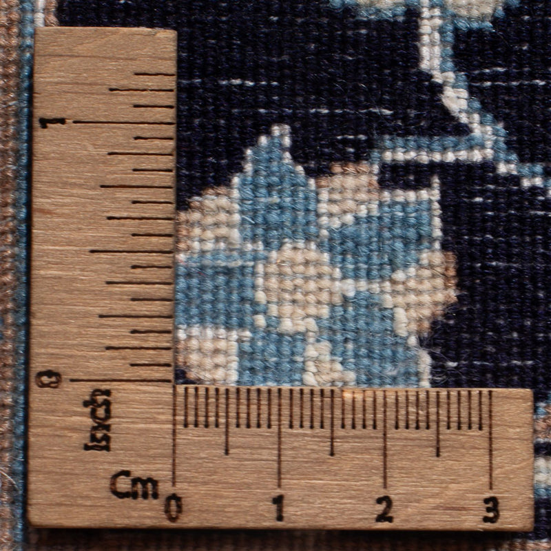 Alfombra de pasillo Alfombra Persa - Nain - Prima - 196 x 50 cm - azul oscuro