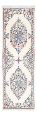 Alfombra de pasillo Alfombra Persa - Nain - Prima - 153 x 49 cm - crema