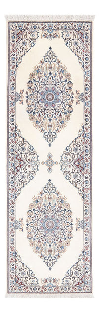 Alfombra de pasillo Alfombra Persa - Nain - Prima - 153 x 49 cm - crema