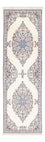 Alfombra de pasillo Alfombra Persa - Nain - Prima - 153 x 49 cm - crema