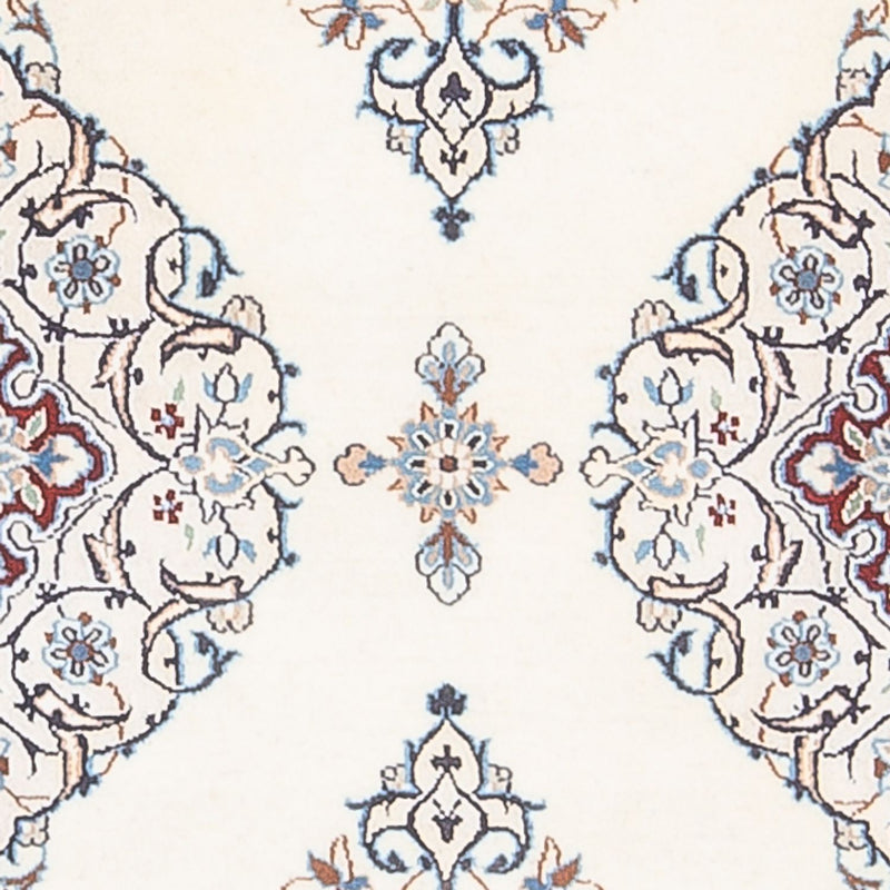 Alfombra de pasillo Alfombra Persa - Nain - Prima - 153 x 49 cm - crema