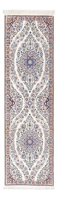 Alfombra de pasillo Alfombra Persa - Nain - Prima - 147 x 48 cm - crema