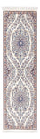 Alfombra de pasillo Alfombra Persa - Nain - Prima - 147 x 48 cm - crema