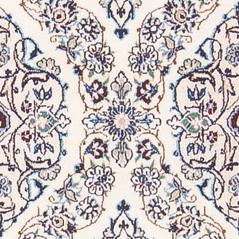 Alfombra de pasillo Alfombra Persa - Nain - Prima - 147 x 48 cm - crema