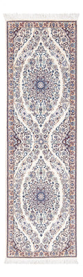 Alfombra de pasillo Alfombra Persa - Nain - Prima - 150 x 50 cm - crema