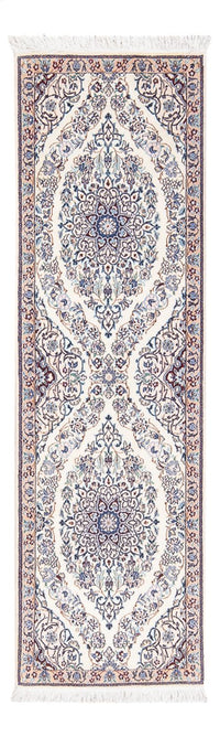 Alfombra de pasillo Alfombra Persa - Nain - Prima - 150 x 50 cm - crema