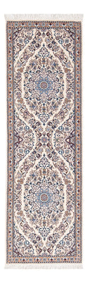 Alfombra de pasillo Alfombra Persa - Nain - Prima - 150 x 48 cm - beige oscuro