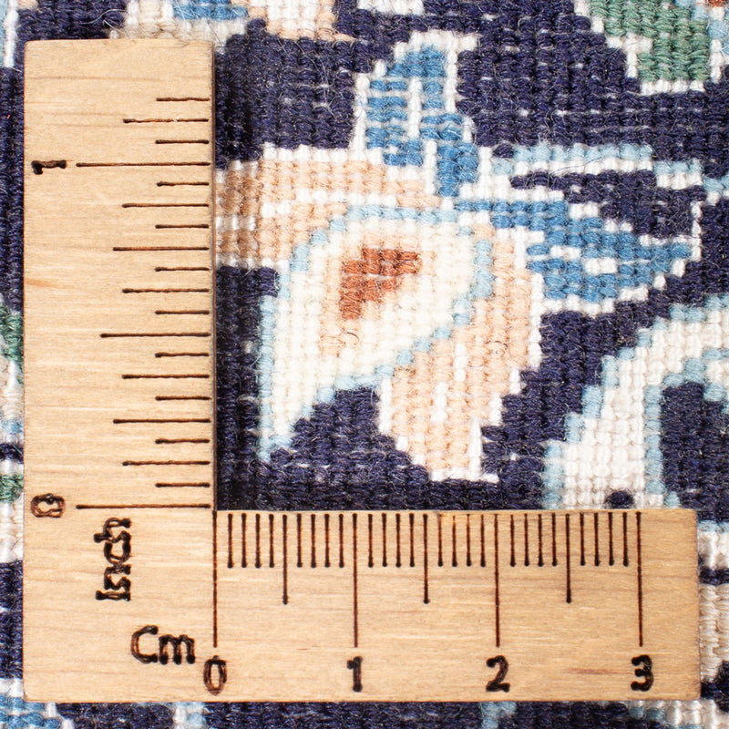 Alfombra de pasillo Alfombra Persa - Nain - Prima - 150 x 50 cm - azul oscuro