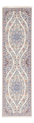 Alfombra de pasillo Alfombra Persa - Nain - Prima - 156 x 48 cm - crema
