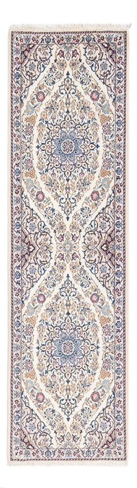 Alfombra de pasillo Alfombra Persa - Nain - Prima - 156 x 48 cm - crema