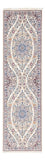 Alfombra de pasillo Alfombra Persa - Nain - Prima - 156 x 48 cm - crema