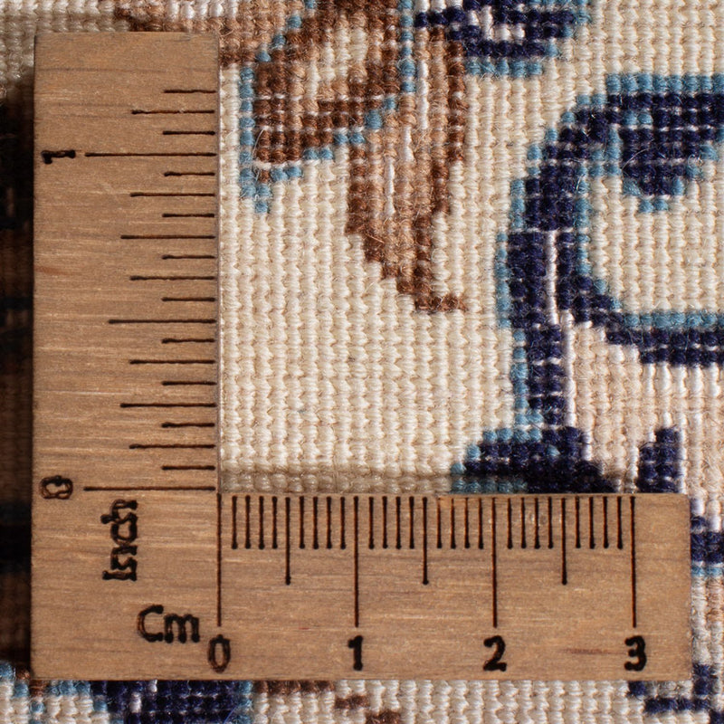 Alfombra de pasillo Alfombra Persa - Nain - Prima - 156 x 48 cm - crema