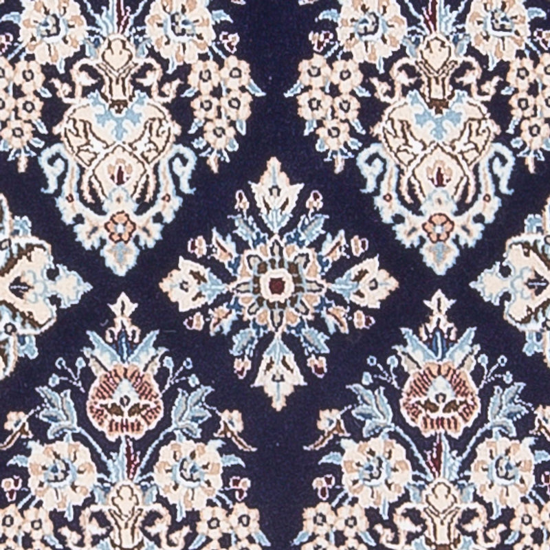 Alfombra de pasillo Alfombra Persa - Nain - Prima - 210 x 48 cm - azul oscuro