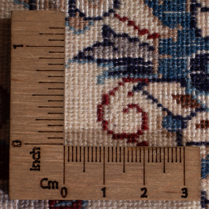 Alfombra de pasillo Alfombra Persa - Nain - Prima - 209 x 49 cm - beige oscuro