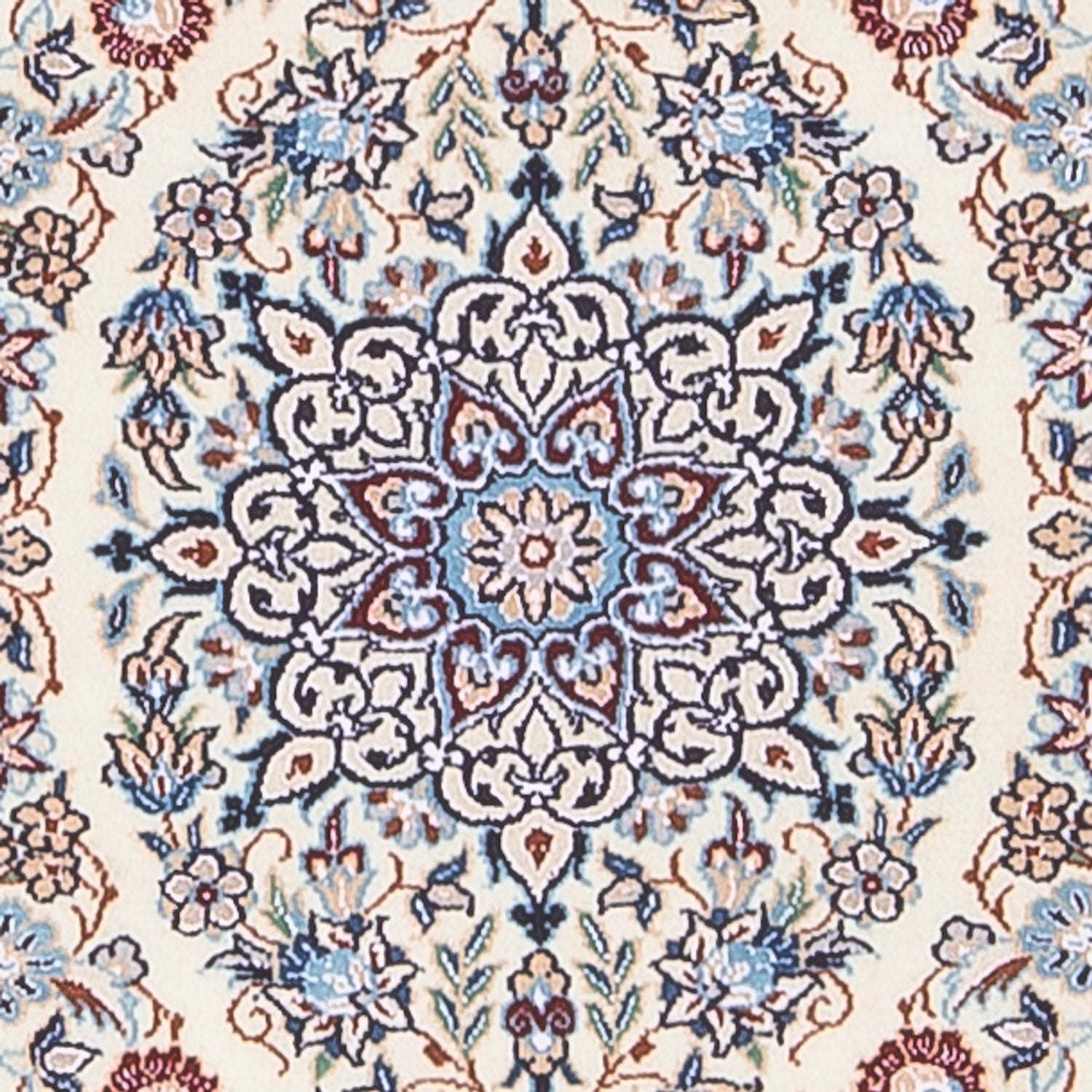 Alfombra de pasillo Alfombra Persa - Nain - Prima - 220 x 57 cm - beige oscuro
