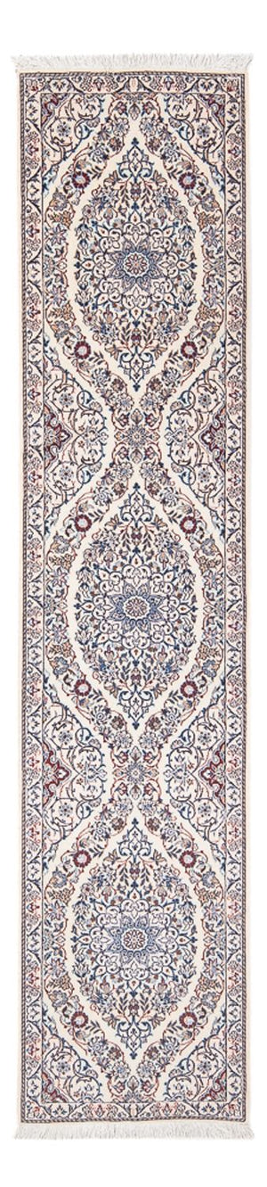 Alfombra de pasillo Alfombra Persa - Nain - Prima - 208 x 49 cm - beige oscuro