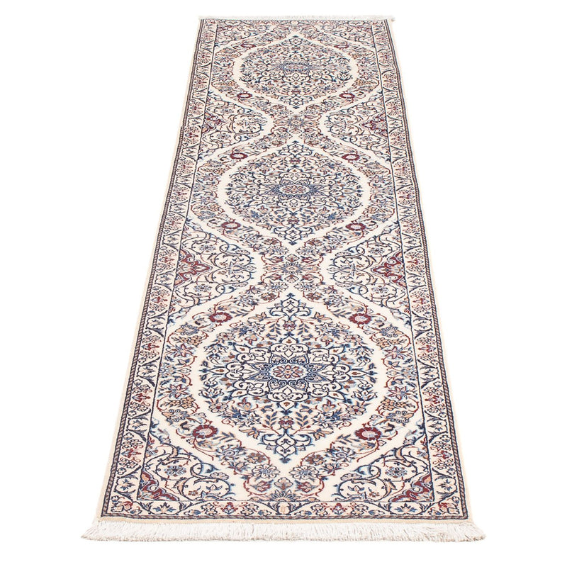 Alfombra de pasillo Alfombra Persa - Nain - Prima - 208 x 49 cm - beige oscuro