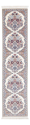 Alfombra de pasillo Alfombra Persa - Nain - Prima - 204 x 50 cm - crema