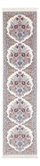 Alfombra de pasillo Alfombra Persa - Nain - Prima - 204 x 50 cm - crema