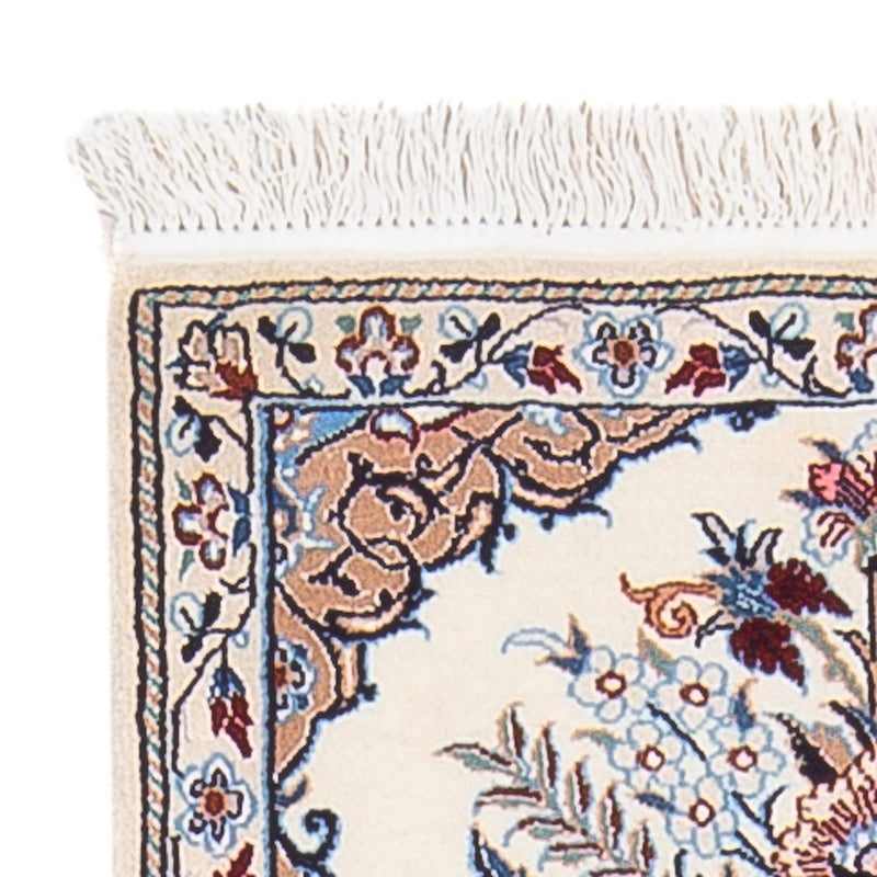Alfombra de pasillo Alfombra Persa - Nain - Prima - 204 x 50 cm - crema