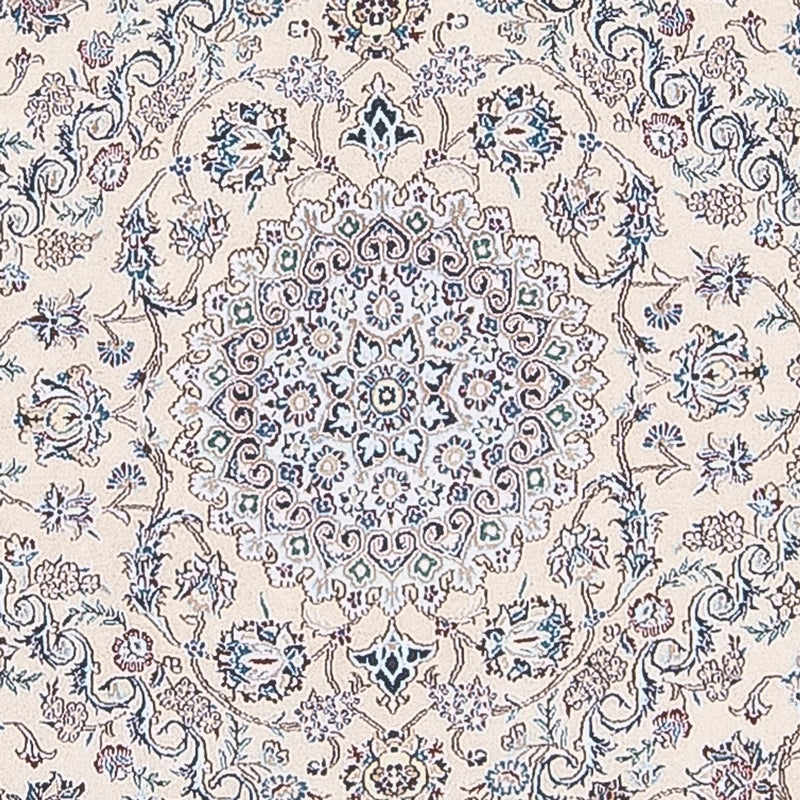 Alfombra de pasillo Alfombra Persa - Nain - Prima - 315 x 91 cm - gris