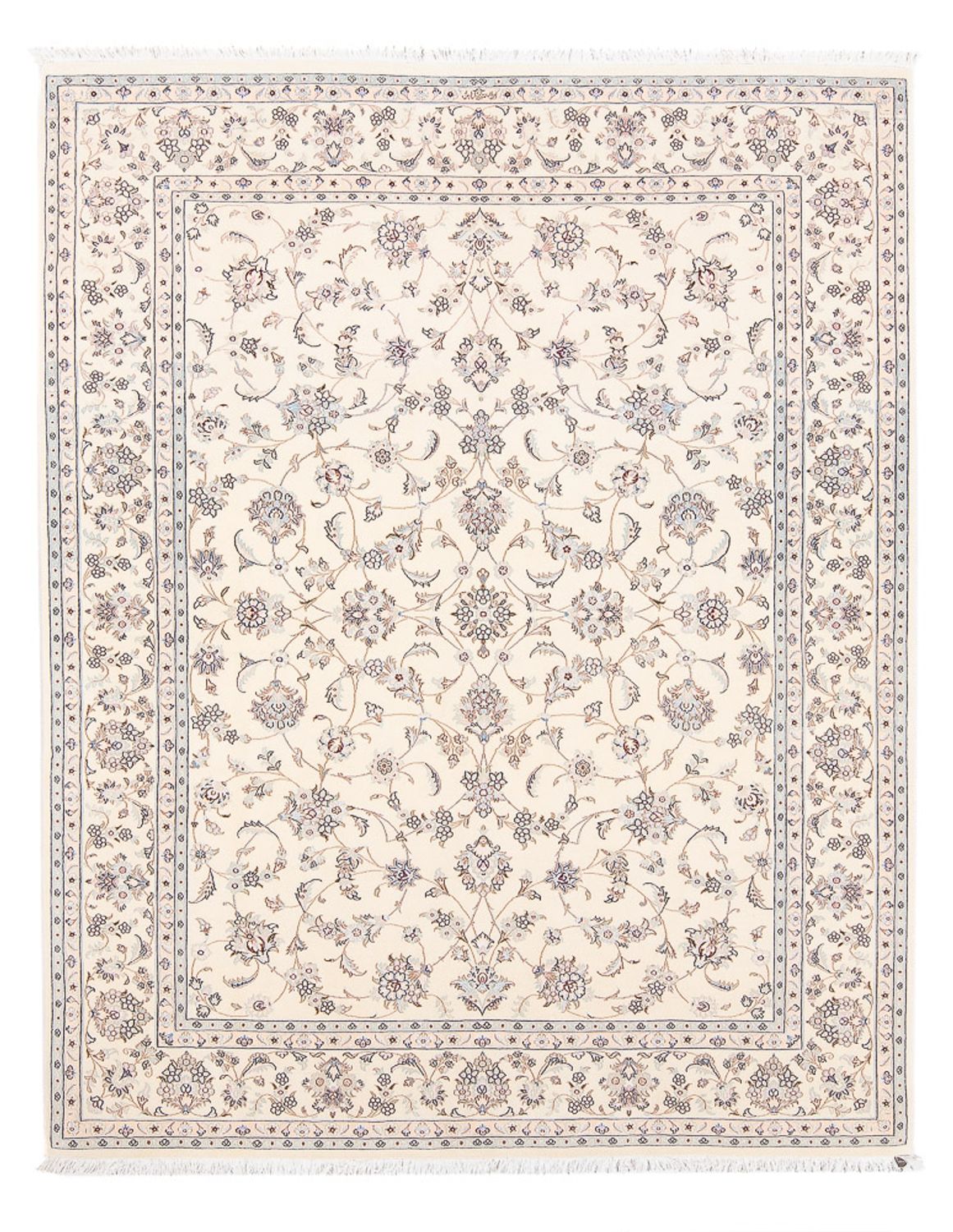 Alfombra Persa - Nain - Prima - 198 x 150 cm - crema