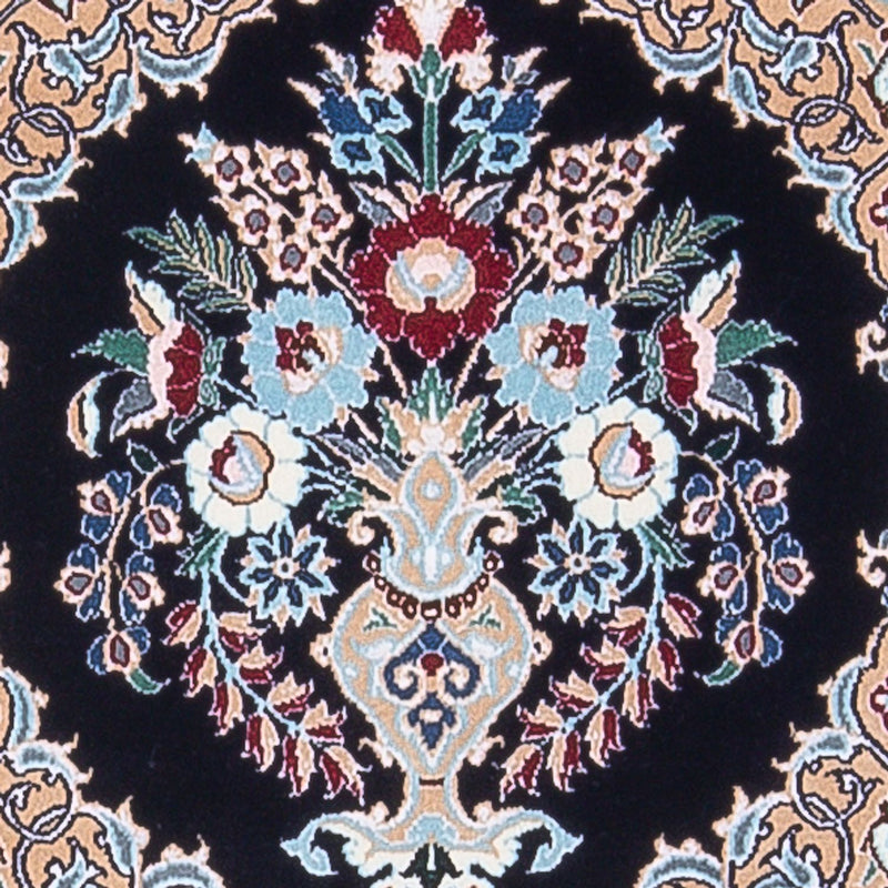 Alfombra de pasillo Alfombra Persa - Nain - Prima - 227 x 48 cm - azul oscuro