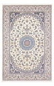 Alfombra Persa - Nain - Prima - 211 x 130 cm - crema
