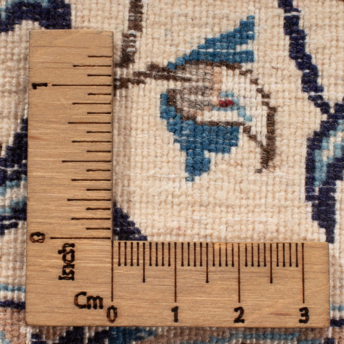 Alfombra Persa - Nain - Prima - 211 x 130 cm - crema