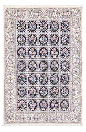 Alfombra Persa - Nain - Prima - 220 x 148 cm - azul oscuro