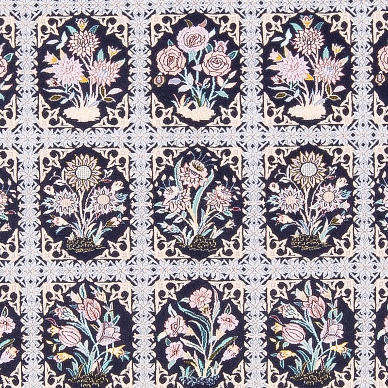 Alfombra Persa - Nain - Prima - 220 x 148 cm - azul oscuro