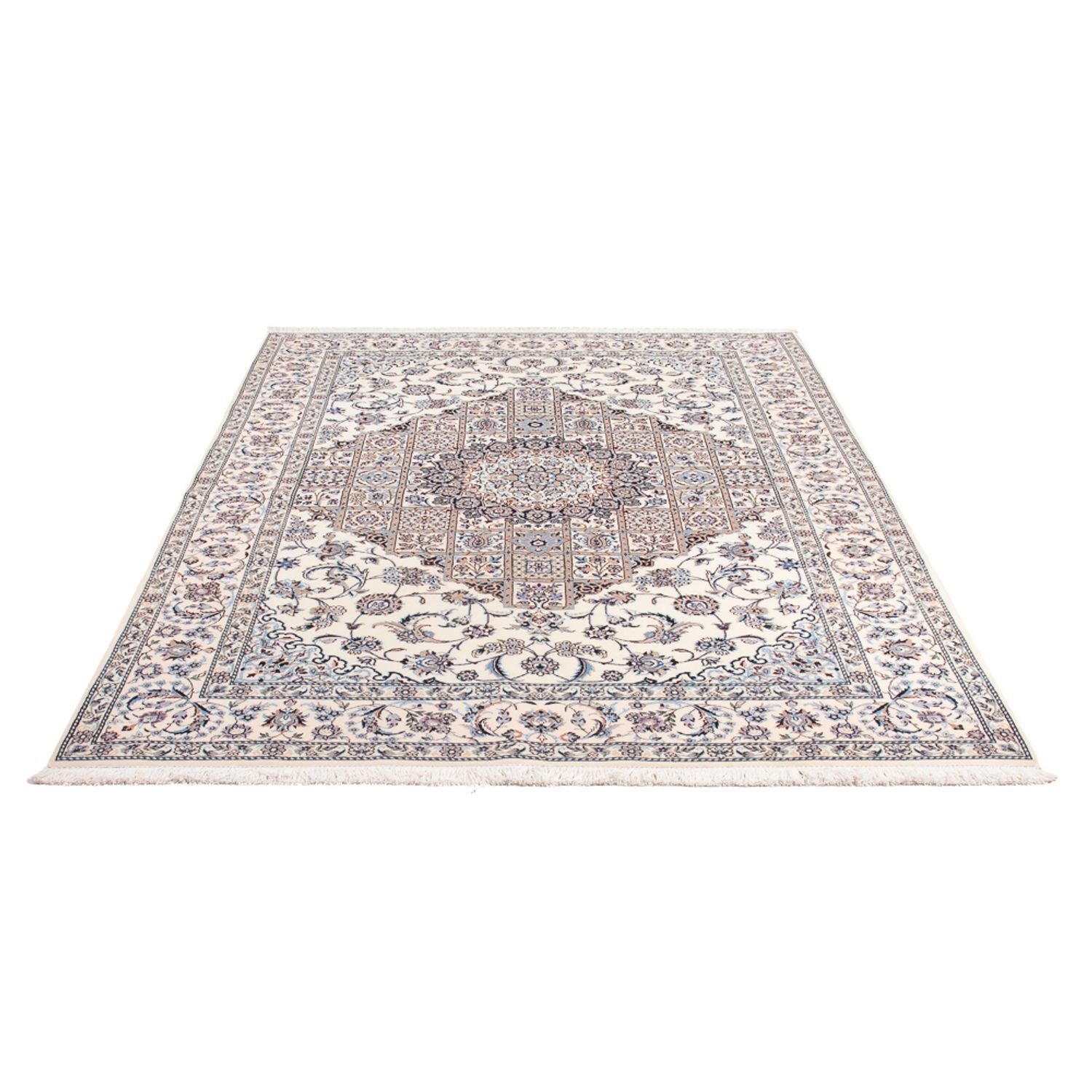 Alfombra Persa - Nain - Prima - 230 x 152 cm - crema