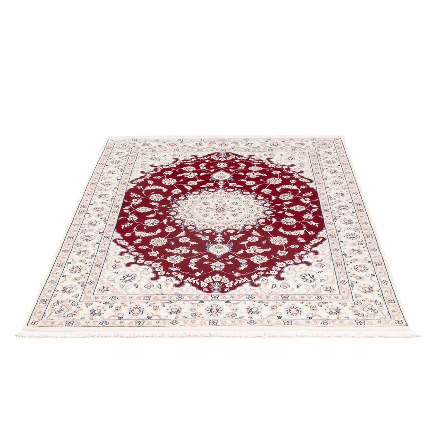 Alfombra Persa - Nain - Prima - 157 x 108 cm - rojo