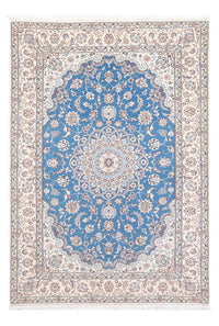 Alfombra Persa - Nain - Prima - 198 x 131 cm - azul