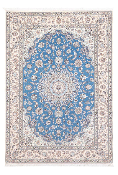 Nain - 6La Alfombra 131x198cm - Alfombra persa - azul