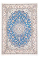 Alfombra Persa - Nain - Prima - 198 x 131 cm - azul