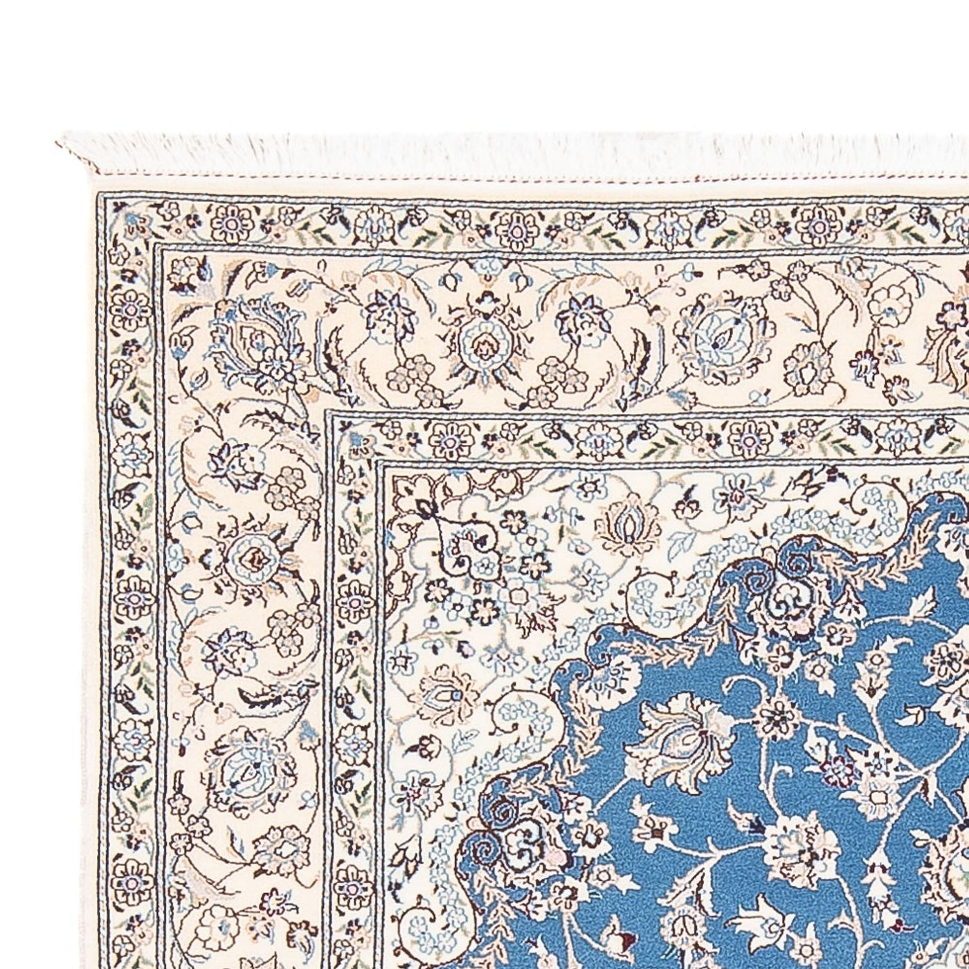 Alfombra Persa - Nain - Prima - 198 x 131 cm - azul