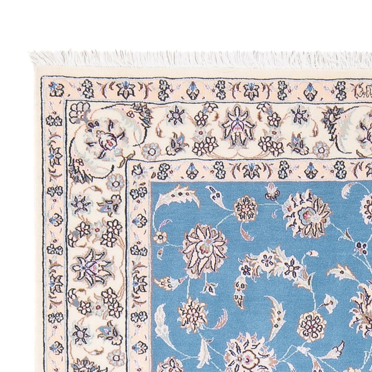Alfombra Persa - Nain - Prima - 160 x 108 cm - azul