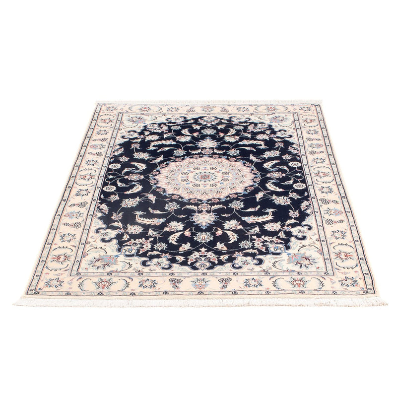 Alfombra Persa - Nain - Prima - 141 x 93 cm - azul oscuro