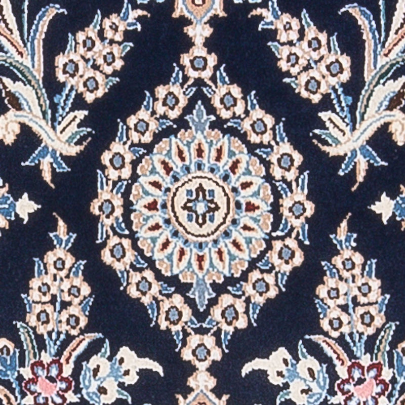 Alfombra Persa - Nain - Prima - 112 x 57 cm - azul oscuro