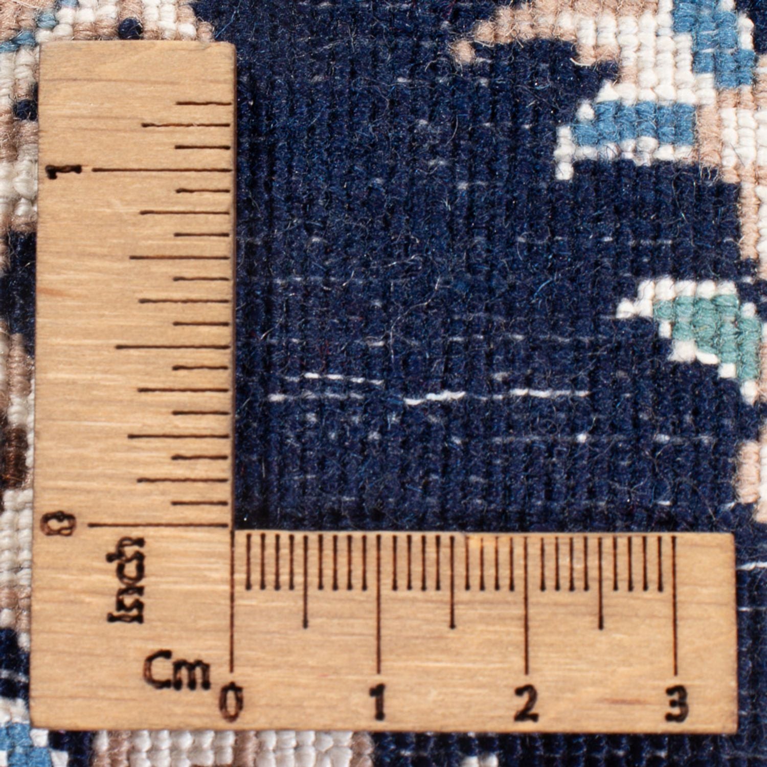 Alfombra Persa - Nain - Prima - 112 x 57 cm - azul oscuro